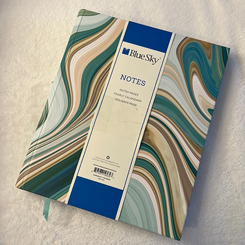Blue Sky Hardcover Notebook